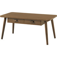 引き出し付きローテーブル ブラウン MT-6382BR