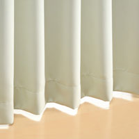 カーテン　ベルーイ ホワイト 200cm