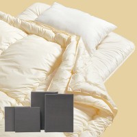 軽量ウォッシャブル布団7点セット　ダークグレー（掛布団、敷布団、枕、カバー4点） ダークグレー 