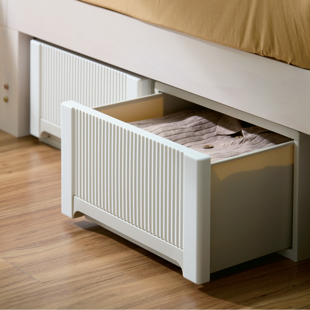 木製すのこベッド宮付 ダークブラウン SLB-101(DBR)