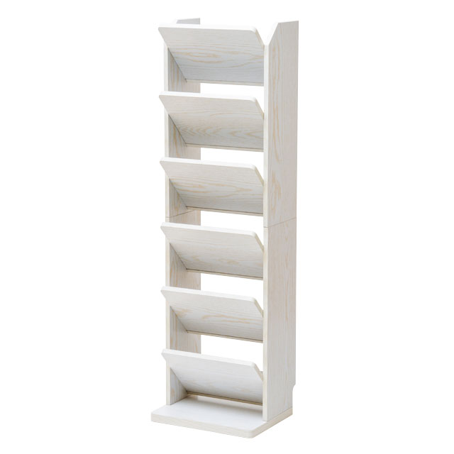 マガジンラック ホワイトウォッシュ SLR-30(WW)