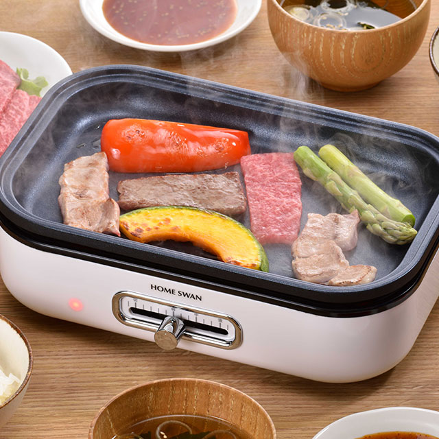 ソロホットプレートふた付き  