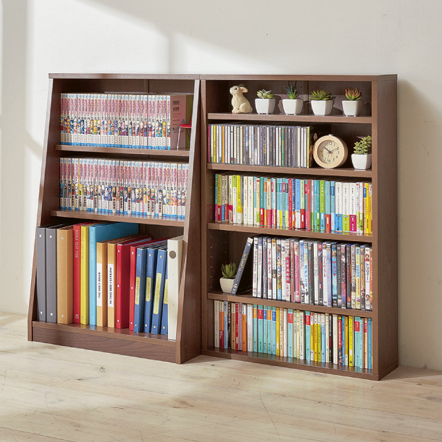 大容量ホームシェルフ ブラウン 12021