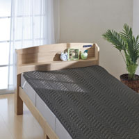 ベッドパッド グレー SLS-01(GR)