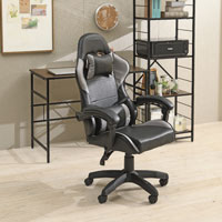 ゲーミングチェア ブラック/グレー SLC-106(B/G)