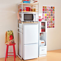 冷蔵庫ラック　スチール